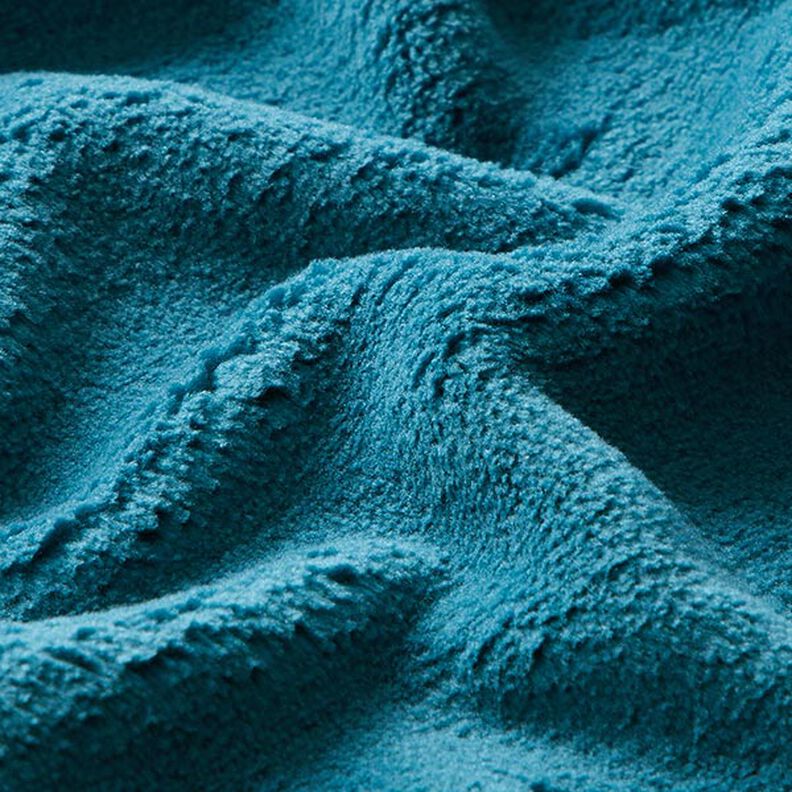 Tecido polar fofinho – azul petróleo,  image number 3