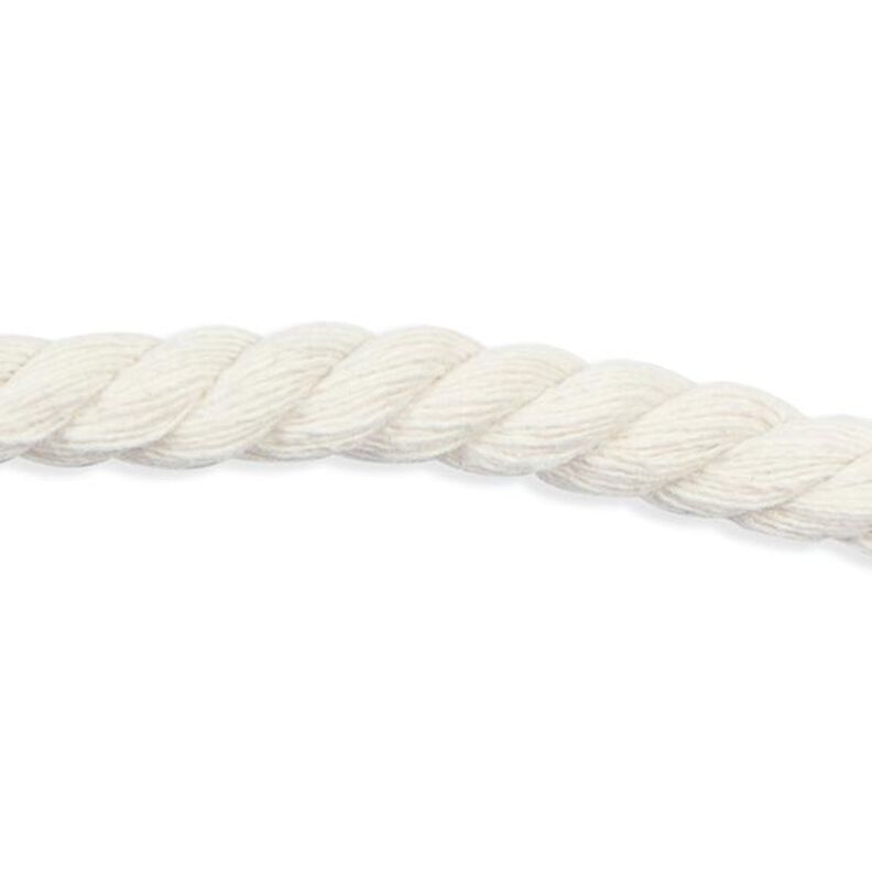Cordão de algodão [ Ø 8 mm ] – branco sujo,  image number 1