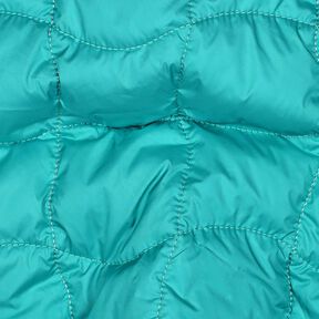 Tecido acolchoado Quadrados ondulados – azul marinho/púrpura, 