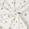 Musselina/ Tecido plissado duplo Flores – branco,  thumbnail number 3