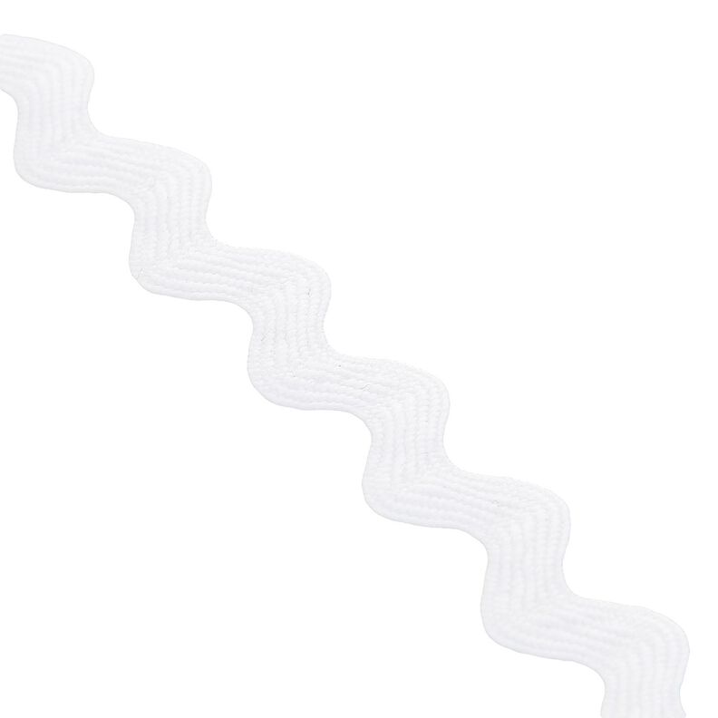 Cordão serrilhado [12 mm] – branco,  image number 1