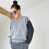 FRAU ZORA Sweater estilo oversize com faixa larga na bainha | Studio Schnittreif | XS-XXL,  thumbnail number 3