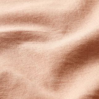 Mistura de linho e algodão, lavado – ouro rosé, 