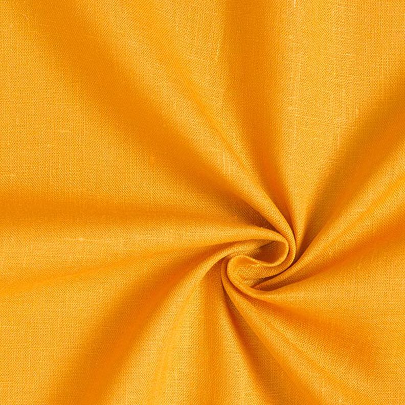 Tecido de linho – amarelo-caril,  image number 1