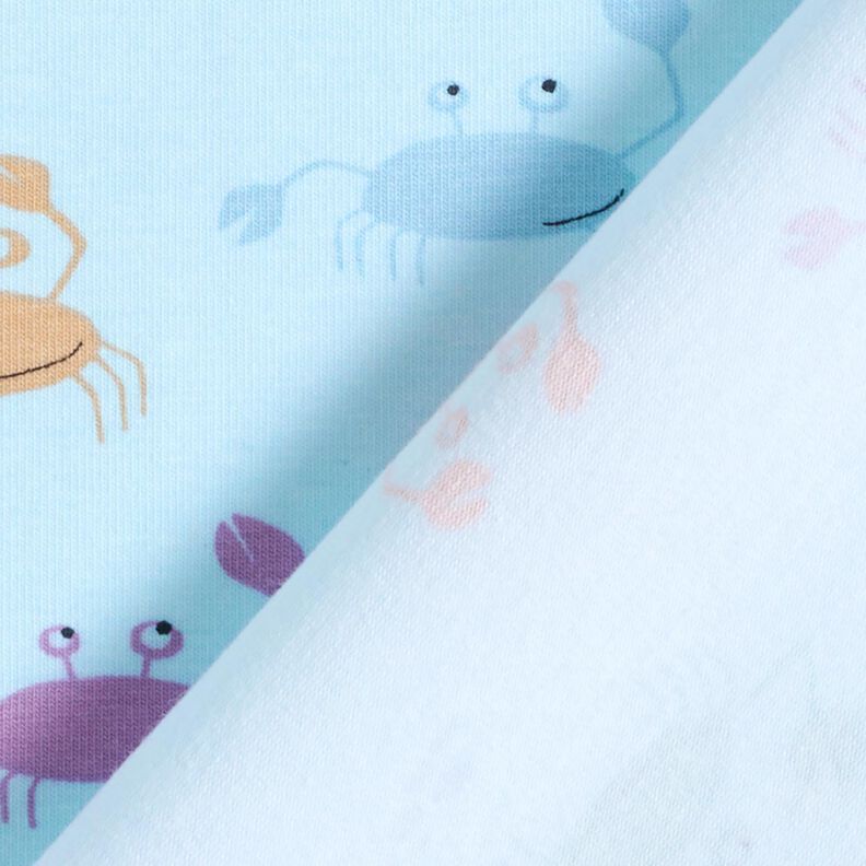 Jersey de algodão Caranguejos giros – azul bebé,  image number 4