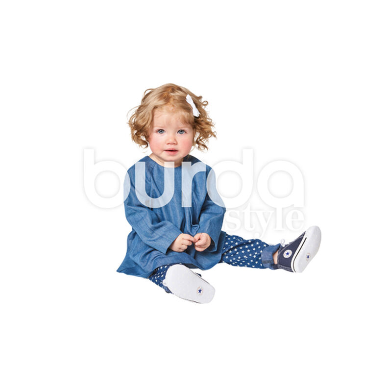 Vestido para bebé | Blusa | Calças, Burda 9348 | 68 - 98,  image number 5