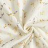 Musselina/ Tecido plissado duplo Padrão ramificado Bordado inglês – branco sujo,  thumbnail number 3