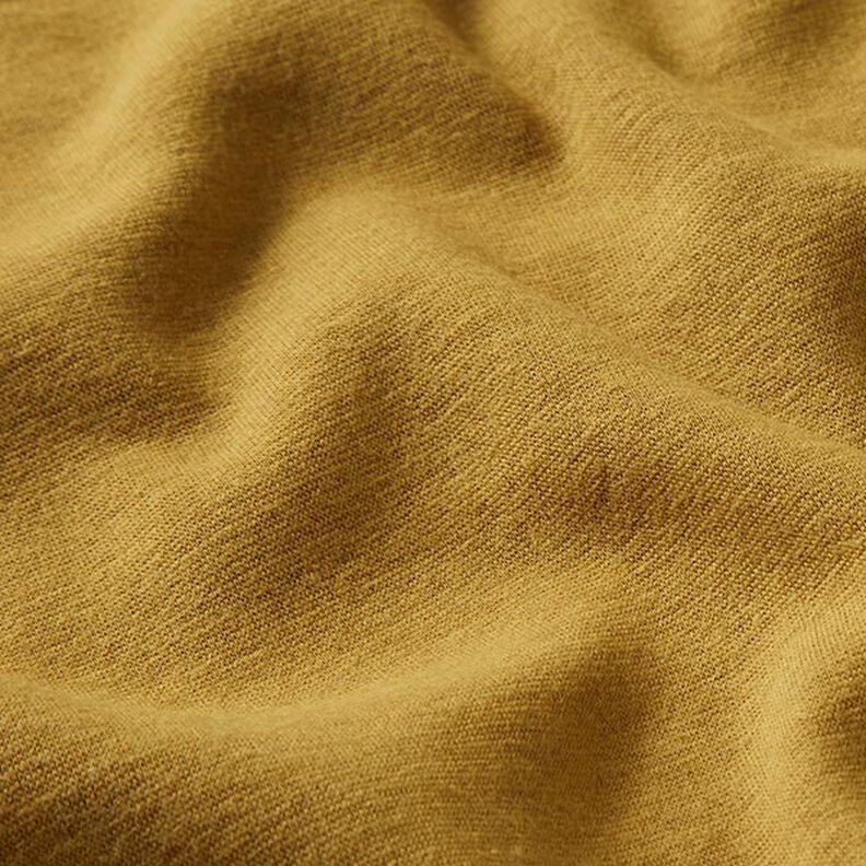 Tecido polar alpino Sweater aconchegante Liso – amarelo-caril,  image number 3