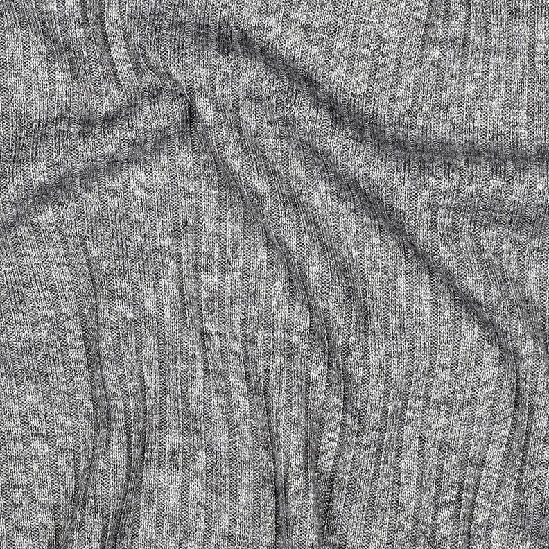 Malha canelada Lurex – cinzento-prateado/prata metálica,  image number 2