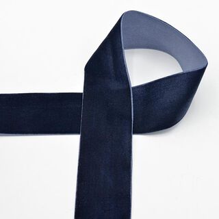 Fita de Veludo [36 mm] – azul-marinho, 