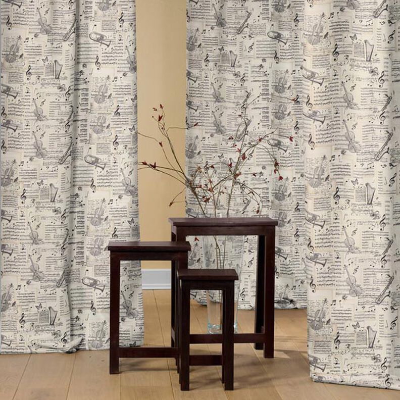 Meio linho Panamá Partituras – natural,  image number 4