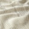 Tecido para cortinados Mix de linho Riscas irregulares  – cinzento/natural,  thumbnail number 2