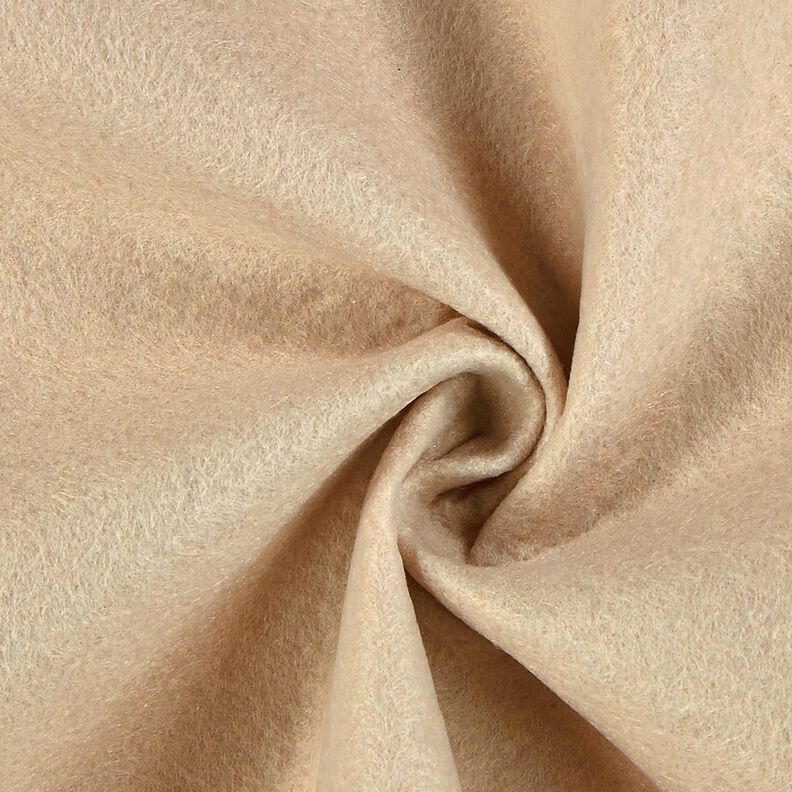 Feltro 90 cm / 1 mm de espessura – cor de areia,  image number 2