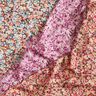 Tecido de viscose Prado de flores – uva/branco,  thumbnail number 5