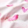 Jersey de algodão Corações | Glitzerpüppi – rosa-claro/branco,  thumbnail number 1