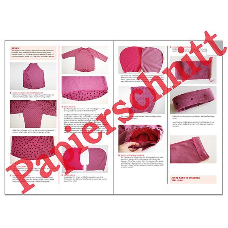 TONI Sweater com capuz para menino e menina | Studio Schnittreif | 86-152,  image number 9