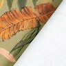 Tecido para decoração Meio linho Panamá Folhas de palmeira digitais – caqui-claro,  thumbnail number 4