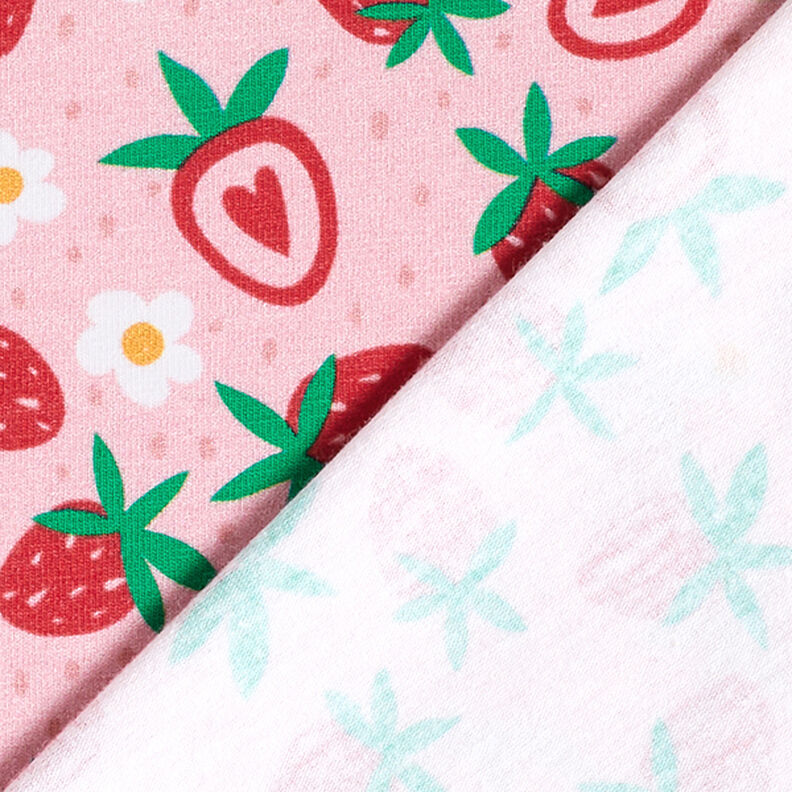 Jersey de algodão Morangos doces | PETIT CITRON – rosa,  image number 4