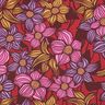 LENZING&trade; EcoVero&trade; Tecido de viscose Flores | Poppy Fabrics &ndash; merlot/damasco,  thumbnail number 1