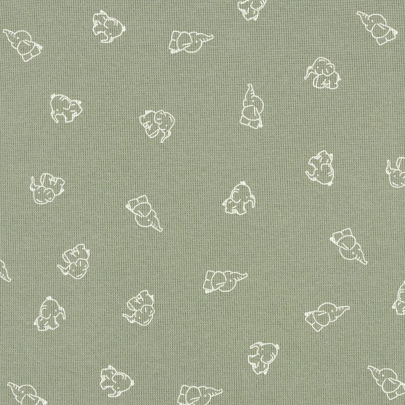 Jersey Favos Elefantes bebé – greige,  image number 1