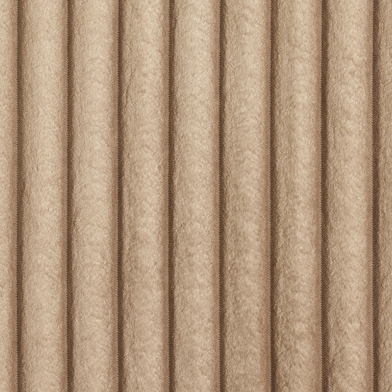Tecido para estofos Riscas de pelo – taupe,  image number 1