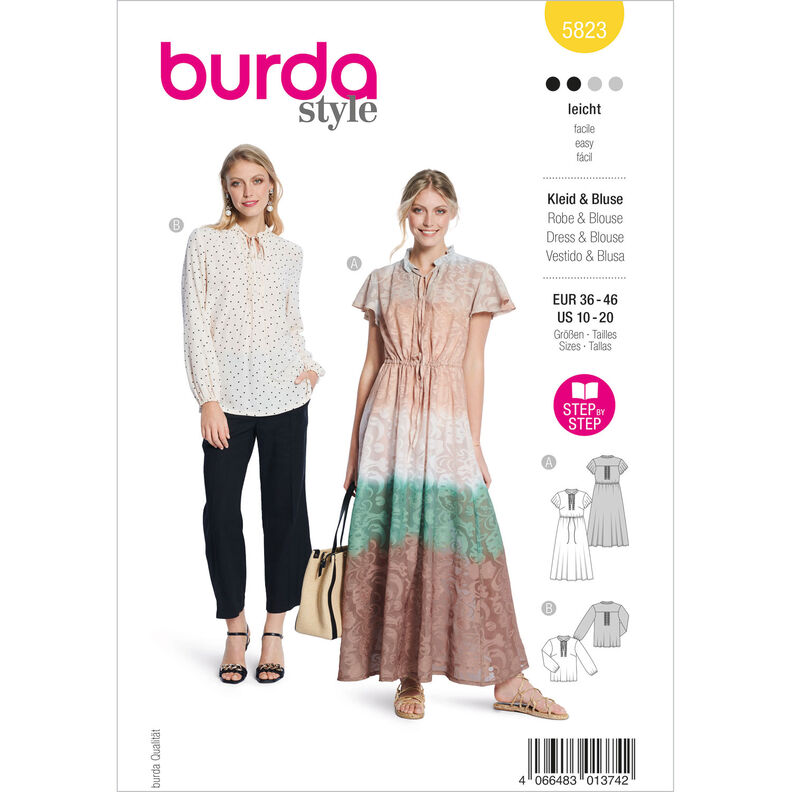 Vestir / Blusa | Burda 5823 | 36-46,  image number 1