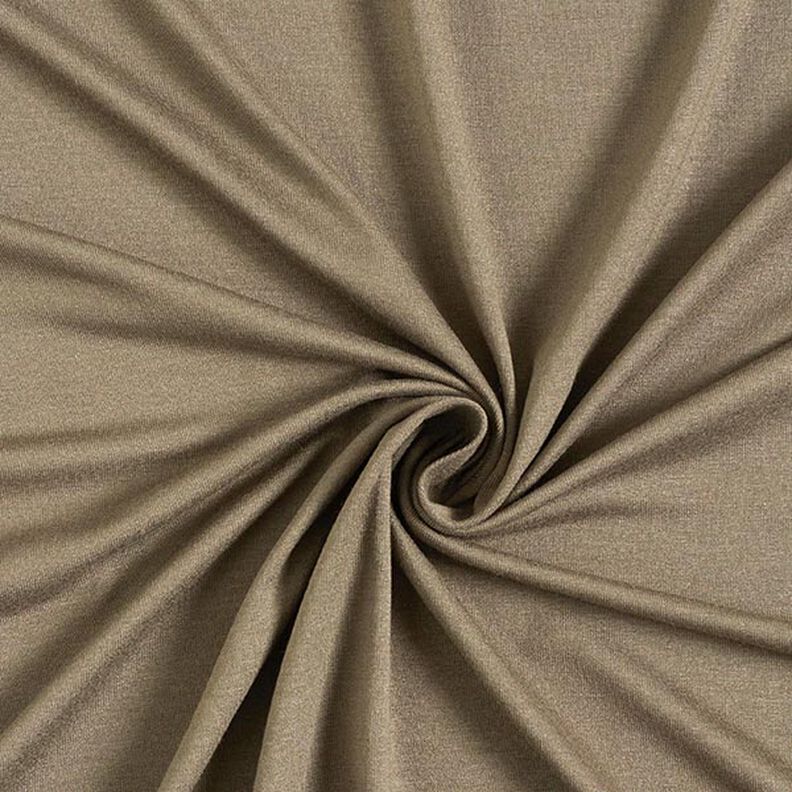 Jersey de viscose Leve – caqui,  image number 1