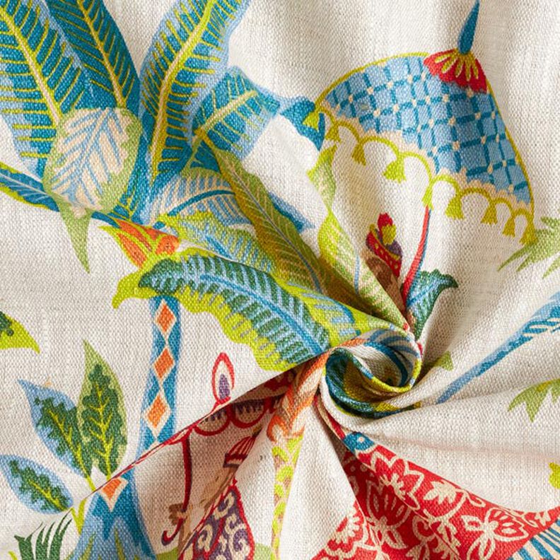 Linho para decoração Macaco na selva – natural,  image number 3