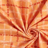 GOTS Jersey de algodão Checks | Tula – laranja/terracota,  thumbnail number 3