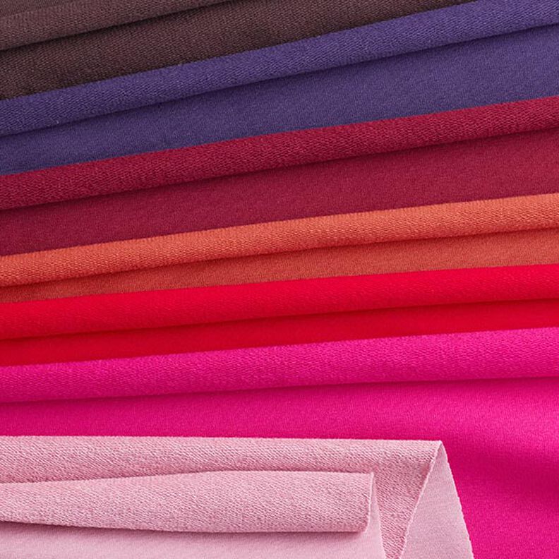 Terry franc&ecirc;s simples liso &ndash; azul-noite,  image number 6