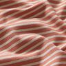 Jersey de algodão Riscas estreitas – anémona/terracota,  thumbnail number 2