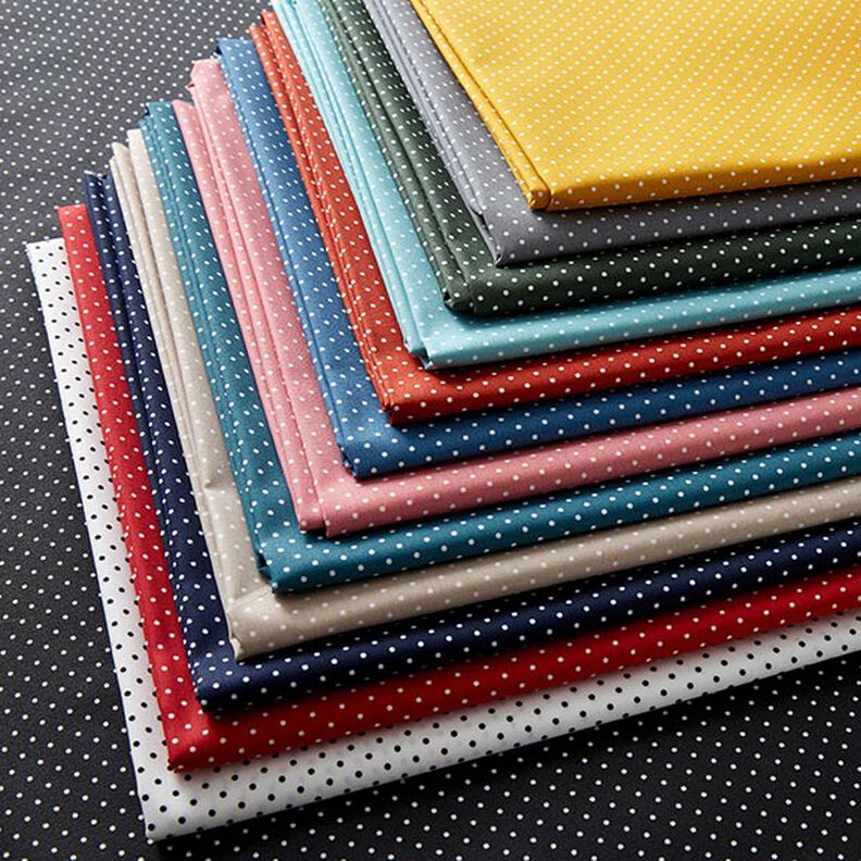 Algodão revestido Pintas pequenas – vermelho,  image number 6