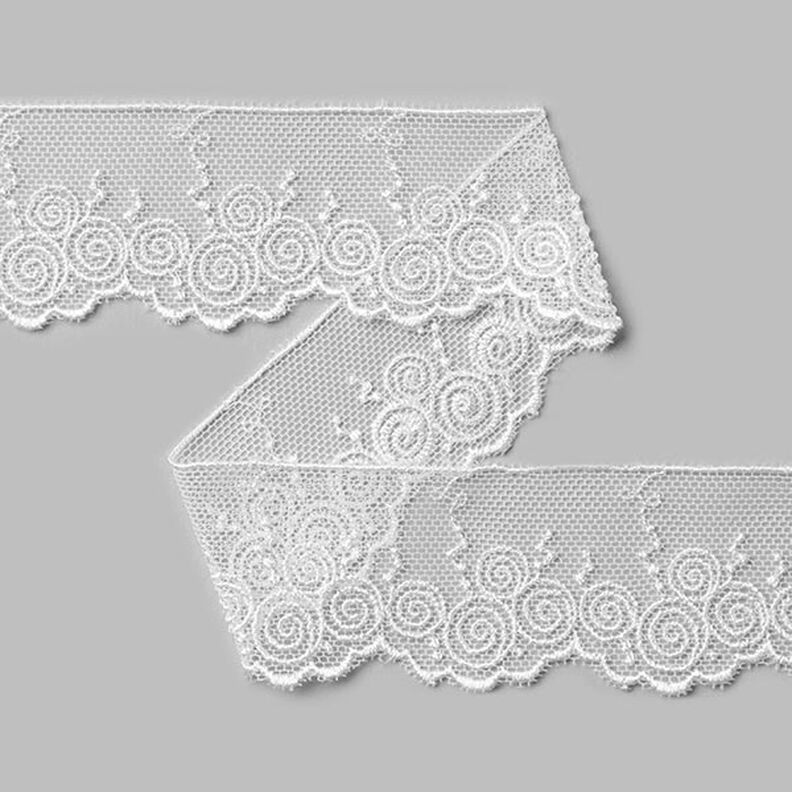Renda Valencienne [30 mm] - branco,  image number 1