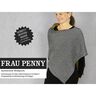 FRAU PENNY Poncho reversível assimétrico | Studio Schnittreif | Tamanho único,  thumbnail number 1