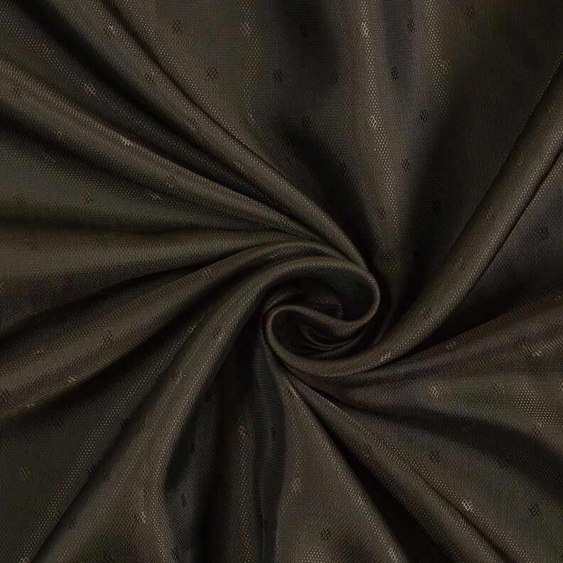 Tecido para forro Jacquard Retângulos – castanho escuro,  image number 3