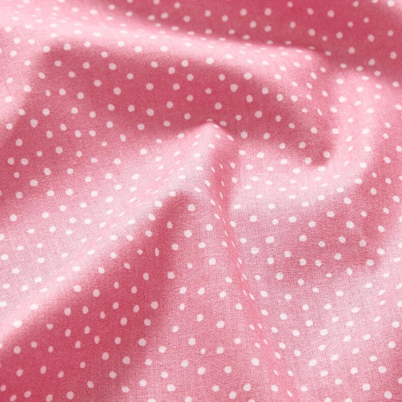 Tecido de algodão Cretone Pintas finas – rosa,  image number 2