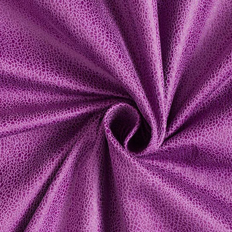 Jersey de tecido aveludado com estampado cobra – roxo,  image number 1