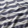 Jersey com riscas horizontais brilhantes – cinzento claro/azul-marinho,  thumbnail number 2