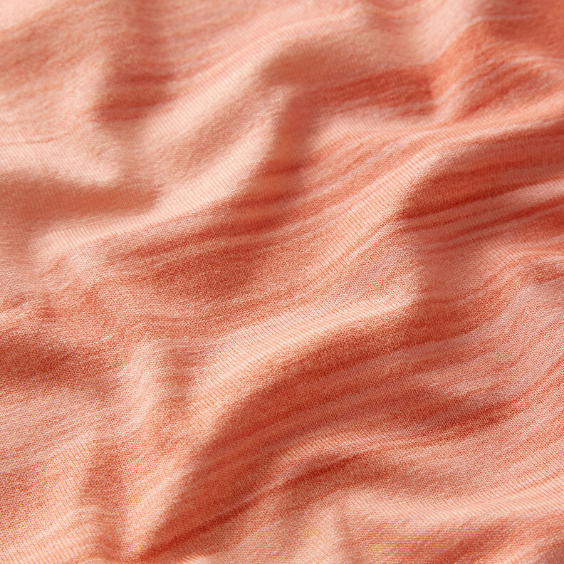 Jersey de viscose Gradação de cor Riscas na vertical – vermelho escuro/damasco,  image number 3