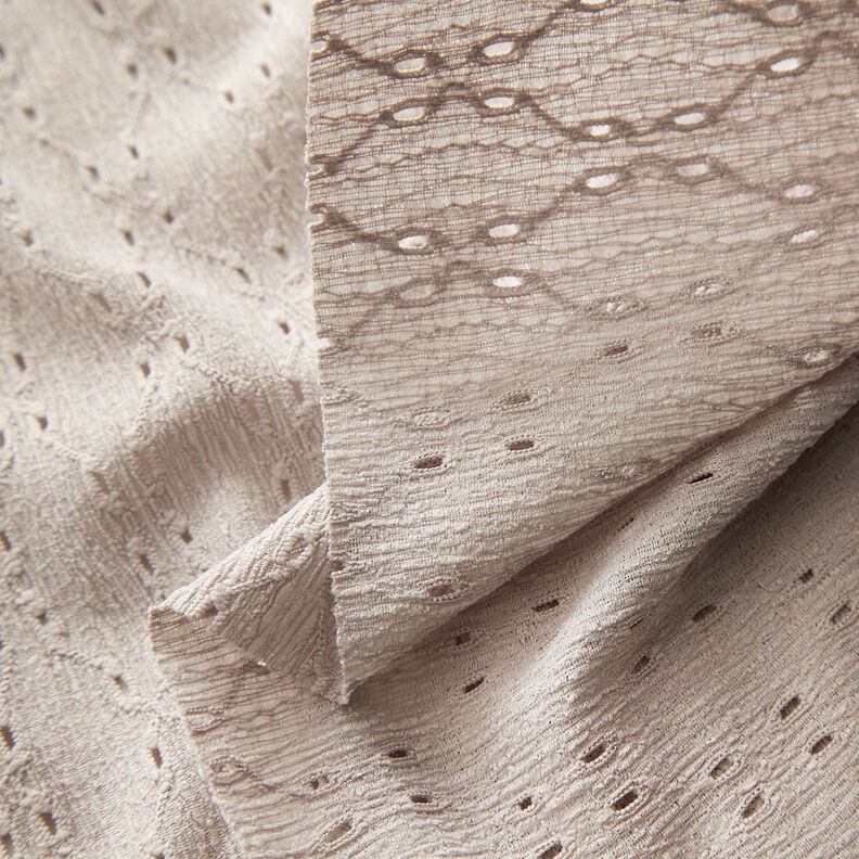 Jersey enrugado Bordado inglês – anémona,  image number 3