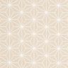 Tecido de algodão Cretone Estrelas japonesas Asanoha – cor de areia,  thumbnail number 1