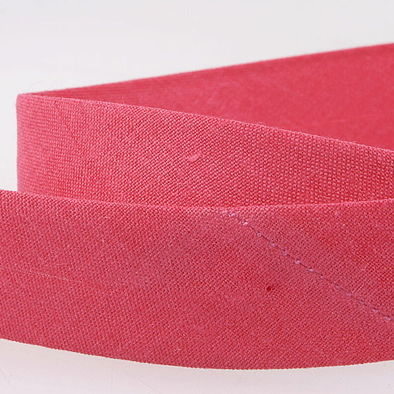 Fita de viés Polycotton [20 mm] – rosa intenso,  image number 2