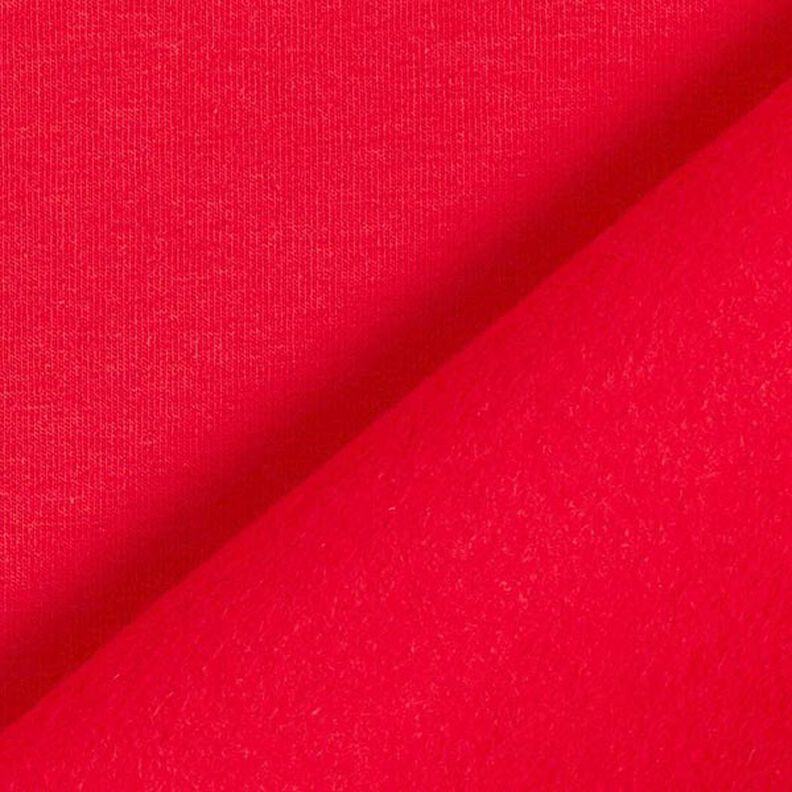 Sweat de algodão leve liso – vermelho,  image number 5