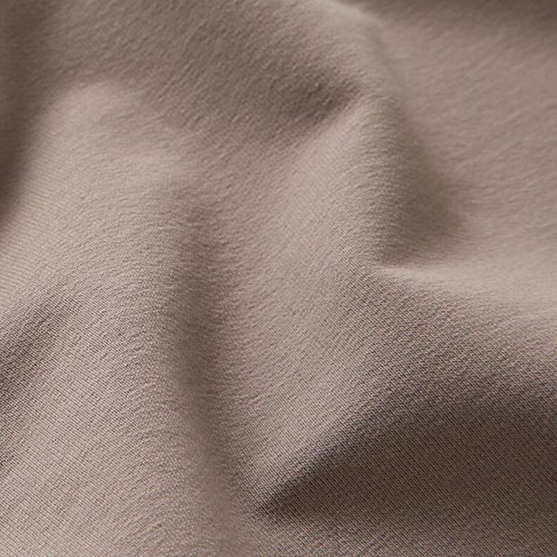 Terry francês simples liso – taupe,  image number 3