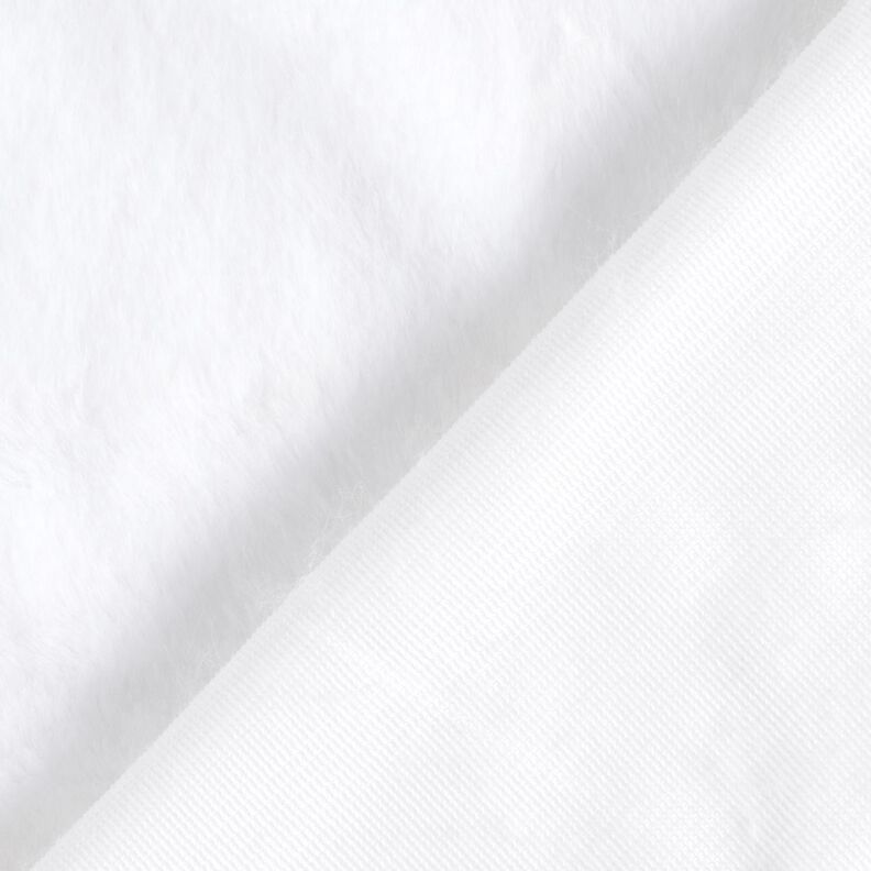 pele sintética de alta qualidade lisa – branco,  image number 3