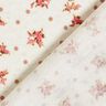 Tecido de malha fina Ramos de rosas – branco/pink,  thumbnail number 4