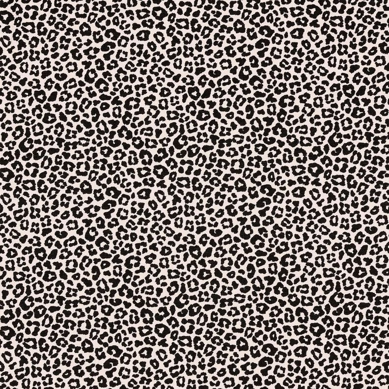 Jersey de algodão Mini estampado Leo – natural/preto,  image number 1