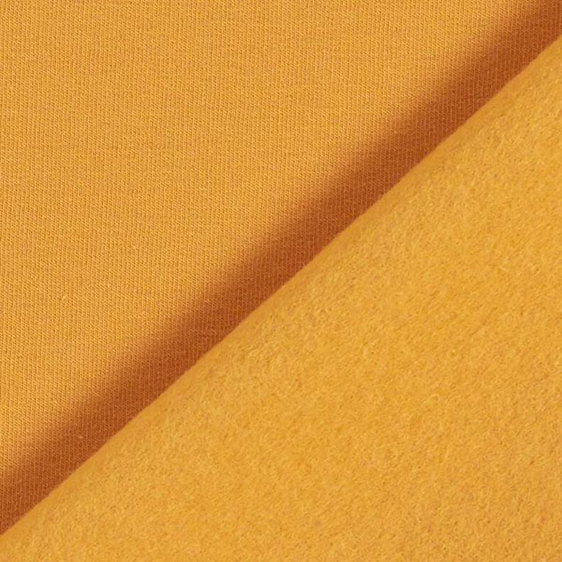 Sweat de algodão leve liso – amarelo-caril,  image number 5