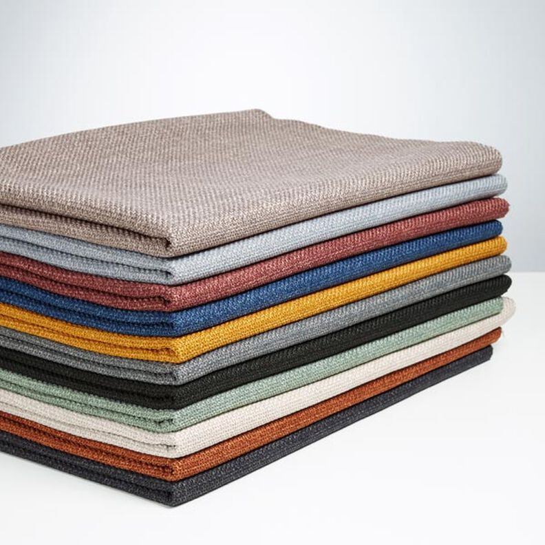 Tecido para estofos Sarja cruzada grossa Bjorn – amarelo-caril,  image number 3