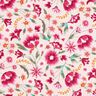 Tecido para decoração Sarja de algodão Flores da primavera – rosé/framboesa,  thumbnail number 1